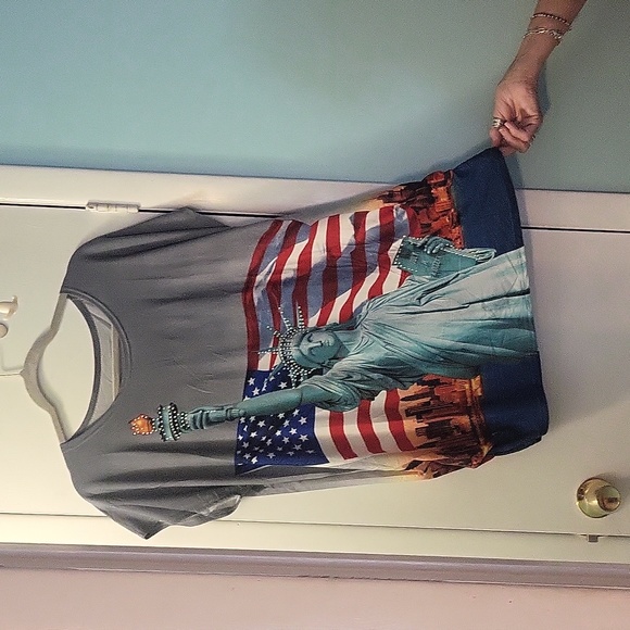 no name Tops Nyc Statue Of Liberty Tee Shirt Poshmark